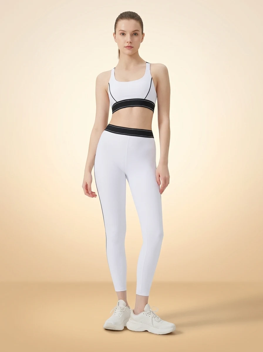 Walundi matching sets — Women's High Waist Sports Suit XS Size Solid Pattern Backless Tight Yoga Set with Sports B