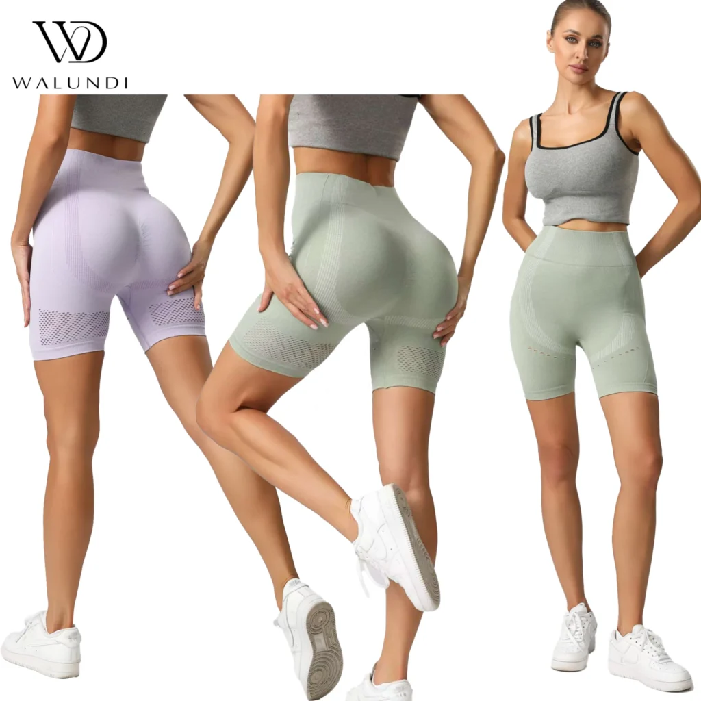 Sexy Ass Push up Butt Lift High Compression Breathable Leggings Tummy Control 4-Way Stretch Seamless Shorts Gym Pants