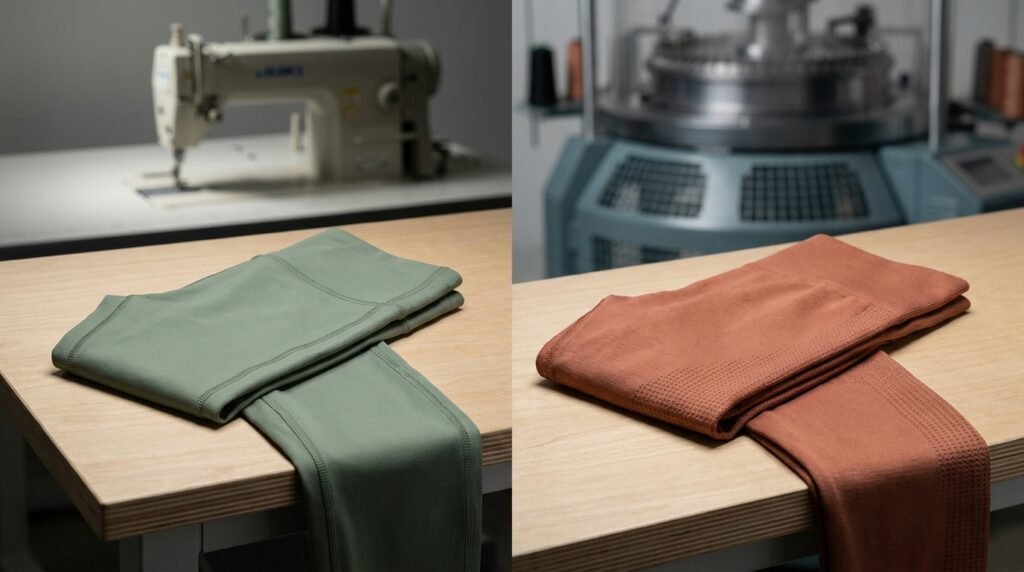 Yoga Wear Manufacturing Process: Sewn vs Seamless Guide