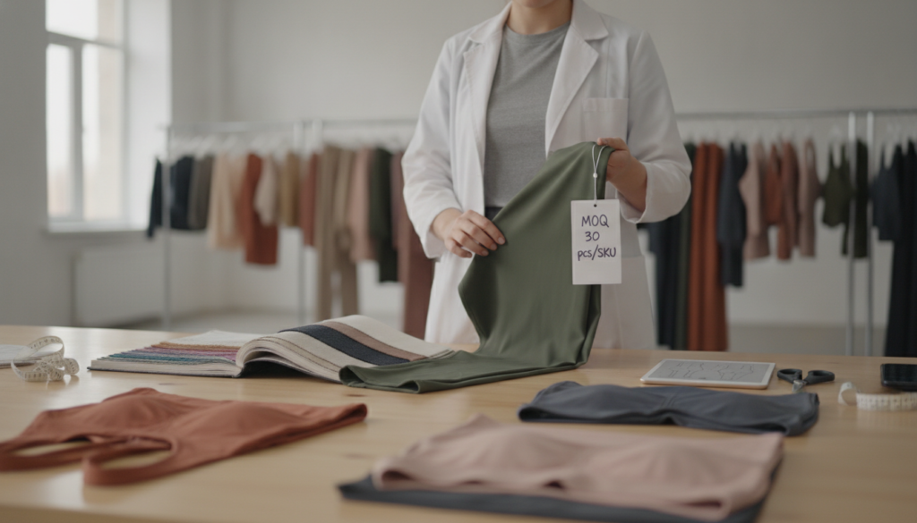 Yoga Wear Private Label MOQ 30 Pieces Sample Cost: 2026 Guide