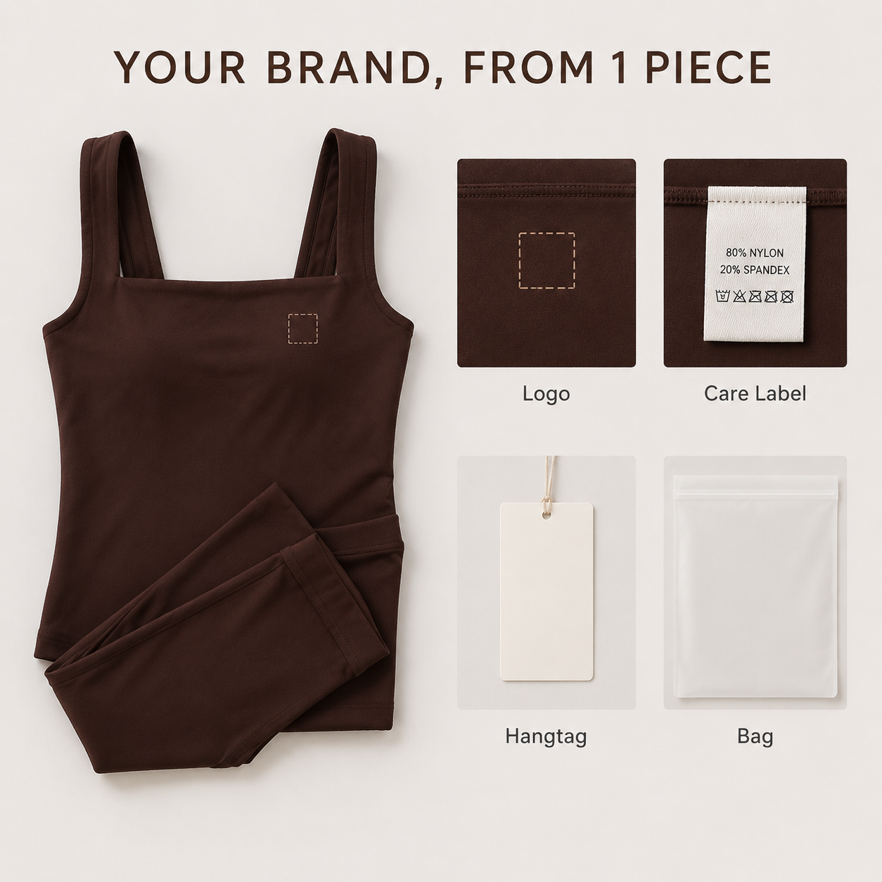Square Neck Sleeveless One Piece Yoga Jumpsuit Capri Length Unitard Ready to Ship Multi Color Fitness Wholesale - Image 5